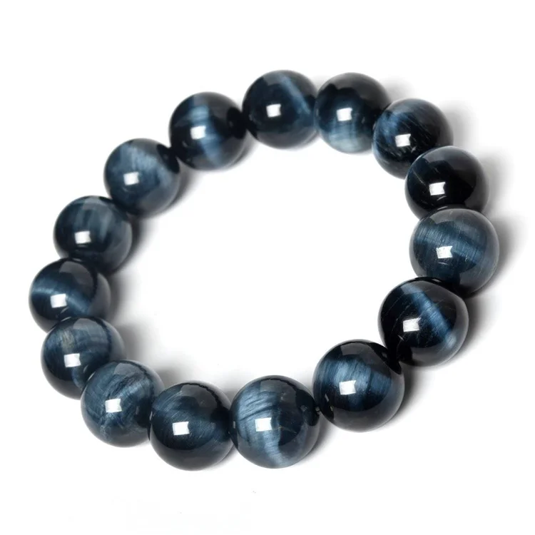 sale Crystal Bracelets Healing Blue Tiger-eye Gemstone Crystal Bead Bracelet