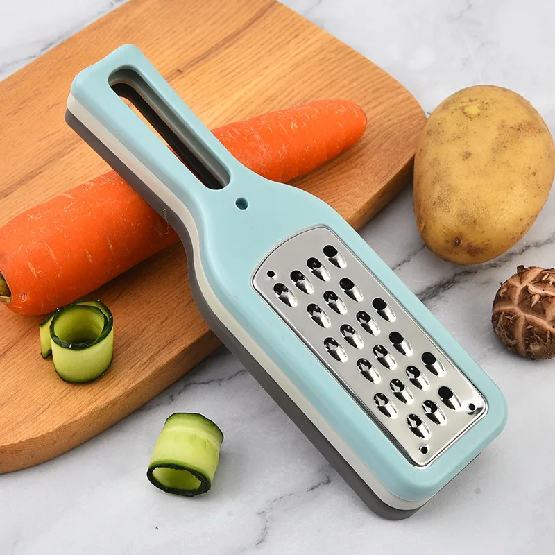 Plastic Handle Cheese Stainless Steel grater Potato cucumber garlic puree Kitchen utensils Grater Multi-functional for home use