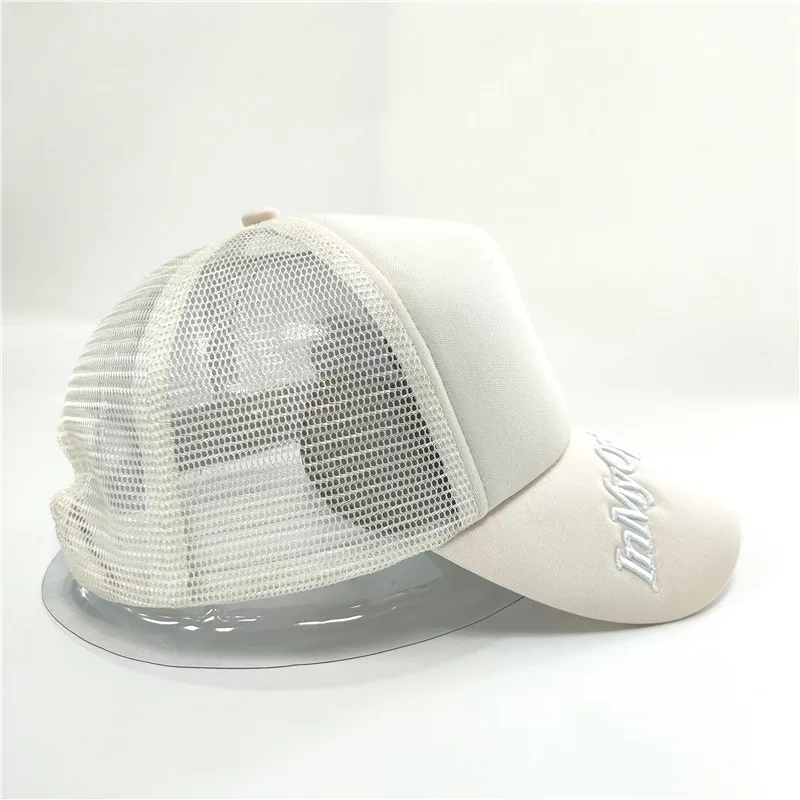 Manufacturer Supplier Assorted Xl Size 8 Trucker Hat Maroon And White Trucker Hat Hard Brim Cute 3D Recycled Trucker Hat