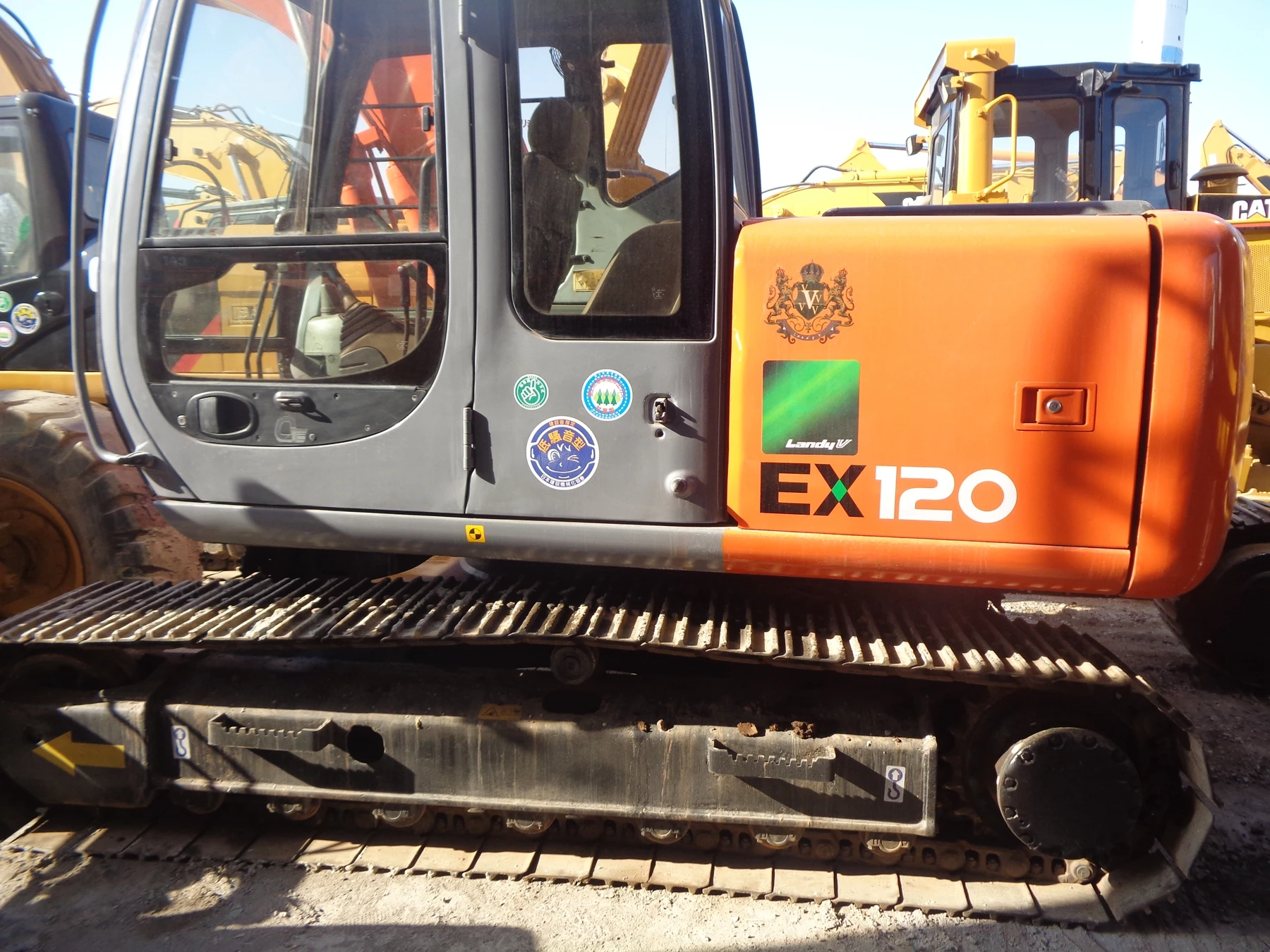 Оригинальная 12-тонная экскаваторная EX120-5 Hitachi для продажи/б/у экскаватор ex120 zx120 продажи