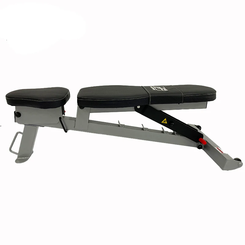 
FlagWorld Adjustable bench press weight training dumbbell bench dumbbell curl barbell oblique push bench with caster wheels 