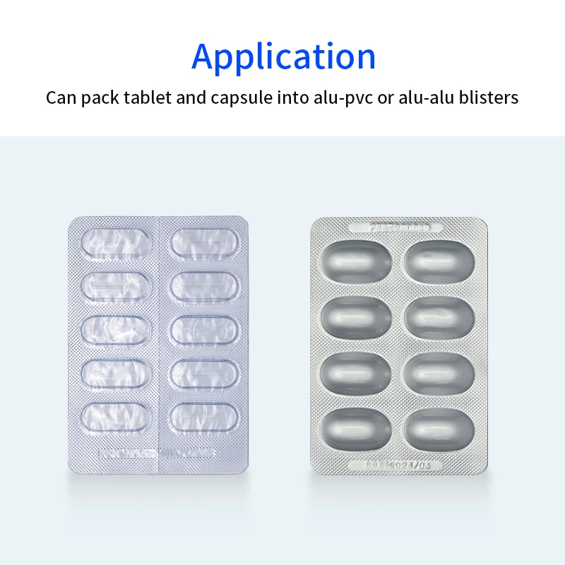 High Quality Servo Traction Blistering Machine Blister Capsule Packing Machine for Tablet