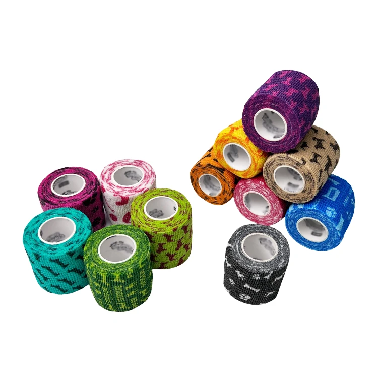 Direct Manufacturer Wholesale Bitter Vet Wrap Elastic Self Adhesive Veterinary Cohesive Bandage