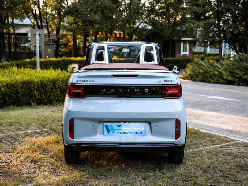 Wuling Hongguang MINI Electric Car Pure Electric 280KM 2 Doors 2 Seats Convertible Version Wuling Hongguang MINI EV small Car