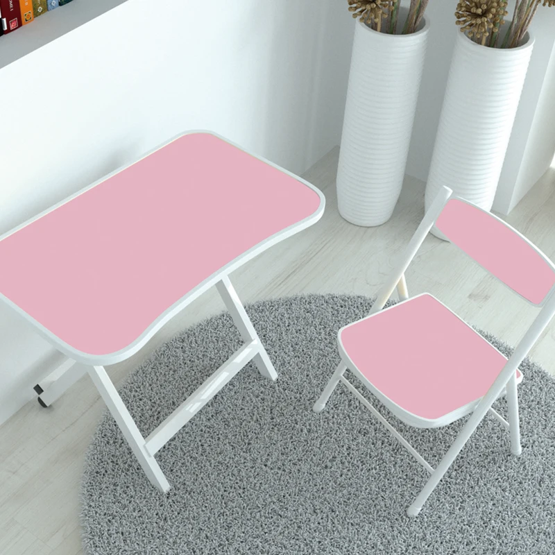 Wholesale Colorful Design Lovely Kids Study Table And Chair Of Water Painting Living Room Study Table For Kids