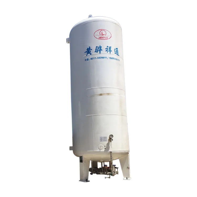 LOX LIN LAr LNG/ LCO2 Vertical Cryogenic Storage Tank