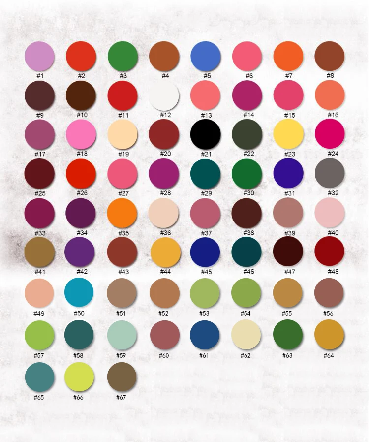 
HOT 64 colors!!! eyshadows cosmetics individual single makeup high pigment eyeshadow 26mm DIY hot sale in USA UK CANADA 