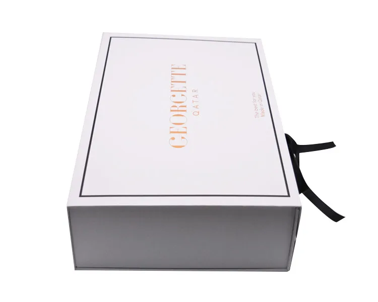 
Wholesales Custom High Quality Rigid Foldable Cardboard Gift Box with Lid Cosmetics Luxury Wedding Dress Gift Box Packaging 