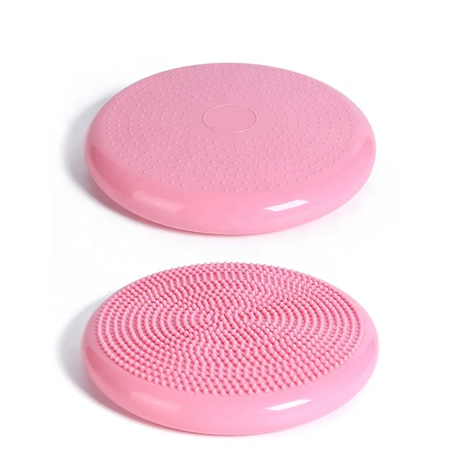 PVC Flexible Seating Inflatable Massage Stability Wobble Cushion Wiggle Seat Extra Thick Core Balance Disc