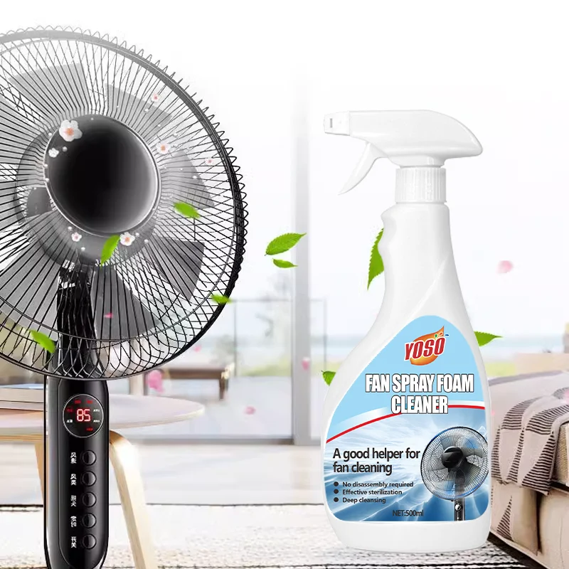 500MLComplete Fan Dust Remover & Maintenance Cleaner Solution Powerful Blade Cleaning & Airflow Restoration Formula