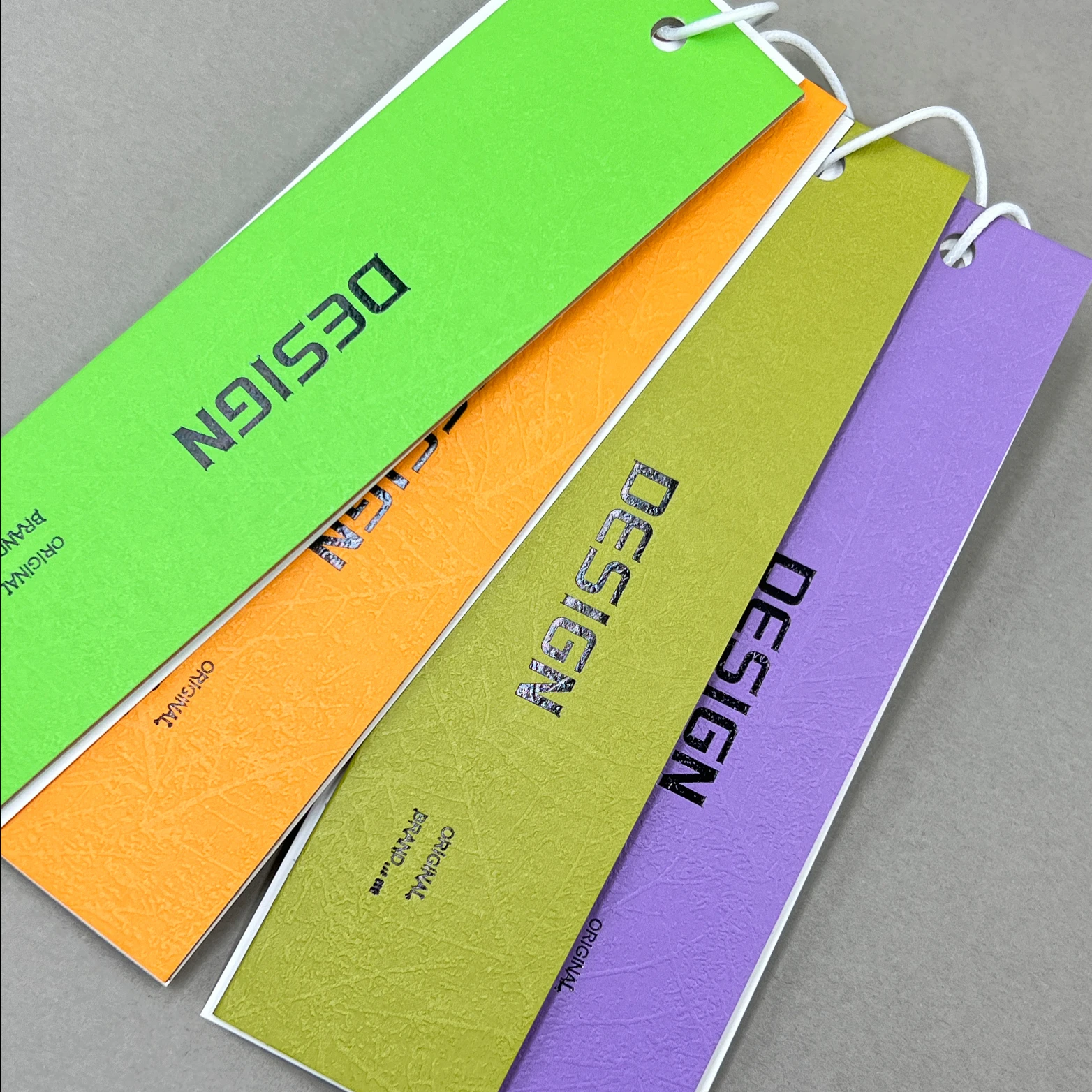 Free Sample Luxury Recycled Label Embossed Custom Hang Tag Special Cardboard Gift Brand Name Hangtags For Clothing Own Logo