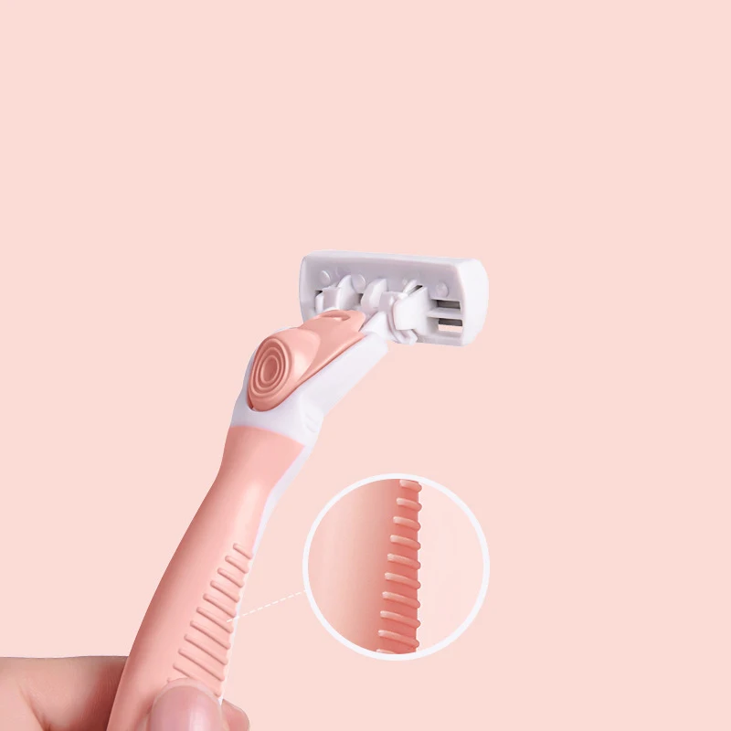 High Quality Six Blade Shaving Razors Armpit Hair Underarm Pubic Hair Trimmer Special Private Parts Hair Removal Instrument