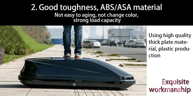 Factory direct sale car roof box anti-snow car box roof