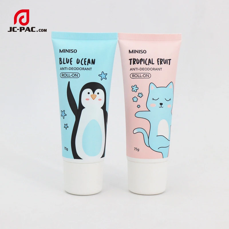 
30ml 50ml White Roller Ball Deodorant Bottle Roll on Deodorant Tube Deodorant Stick Tube Container 