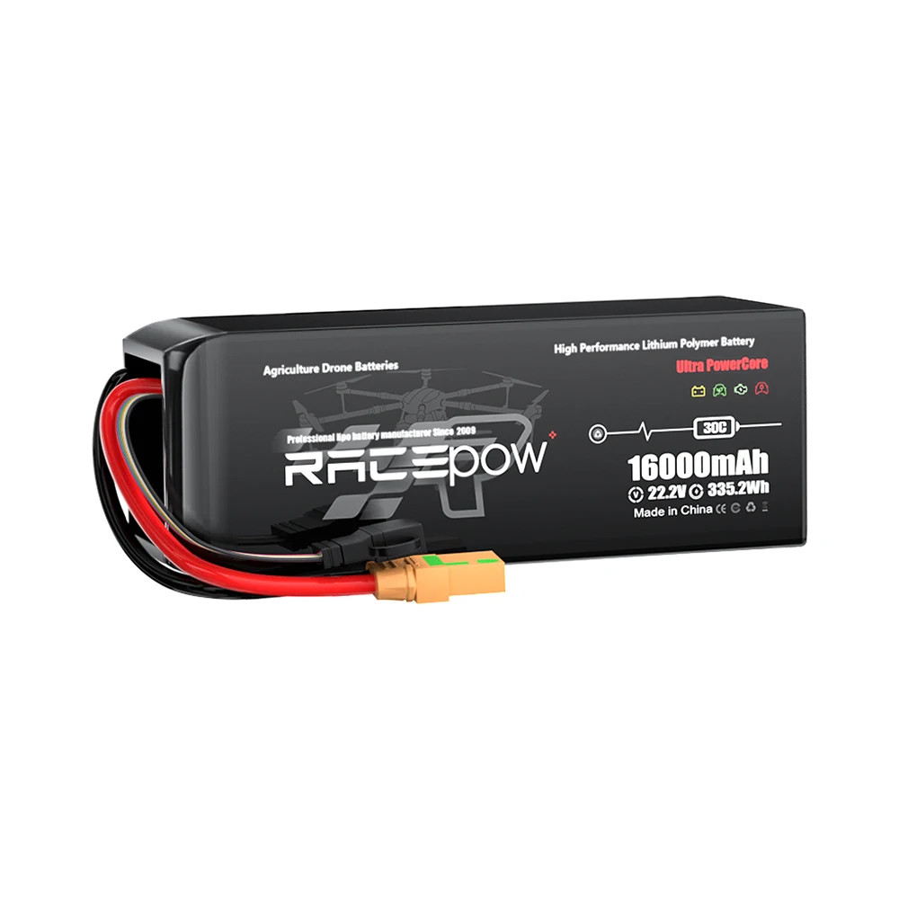 Factory Battery 16000mAh 22000mAh Drone Sprayer Agricultural Drone Pack 22.2V 25C Lithium Ion Batteries
