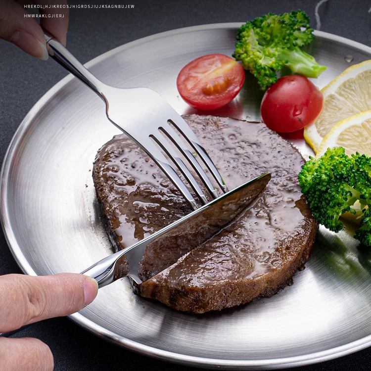 Silicone Silverware Setssofa Wedding Forged Sets Pieces Is 5 Stainless Vietnam Brown Flatware