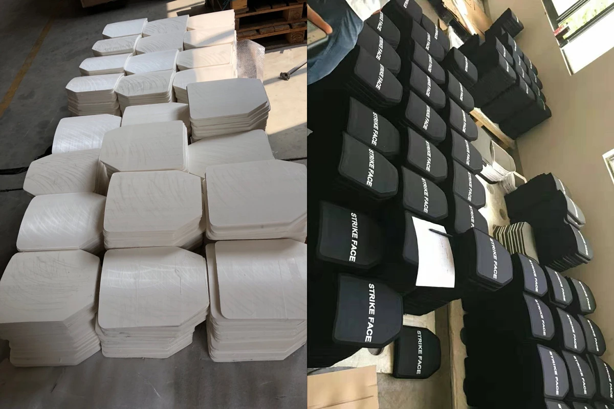 Custom logo Single Double Multi Curve STA Ceramic Plate Tactical Defense Equipment Alumina Plate for Outdoor Activity