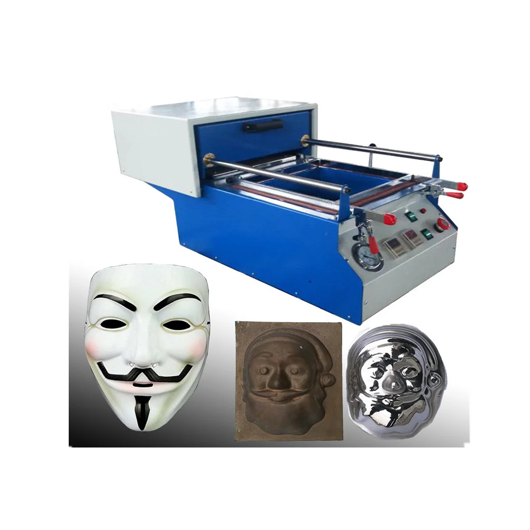 pp PS PVC food box smaller desktop blister mini plastic vacuum forming machines