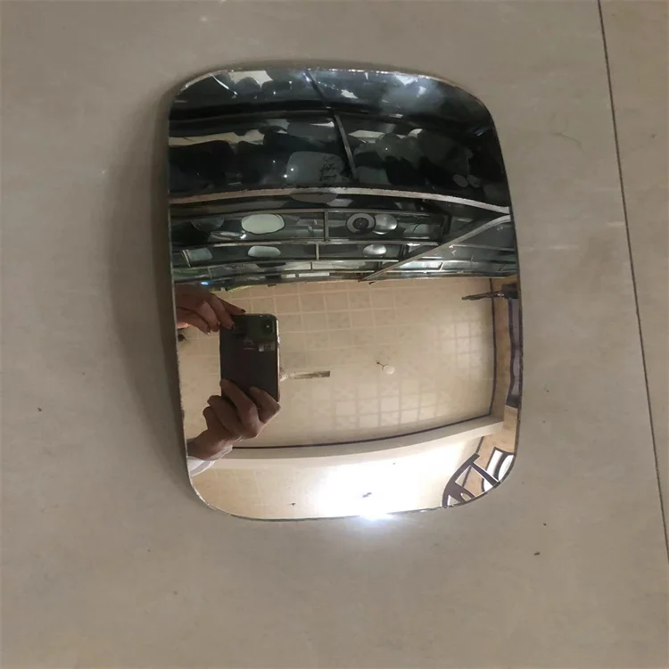 1-HD clear , blue and yellow high quality rear view side car mirror glass for truck