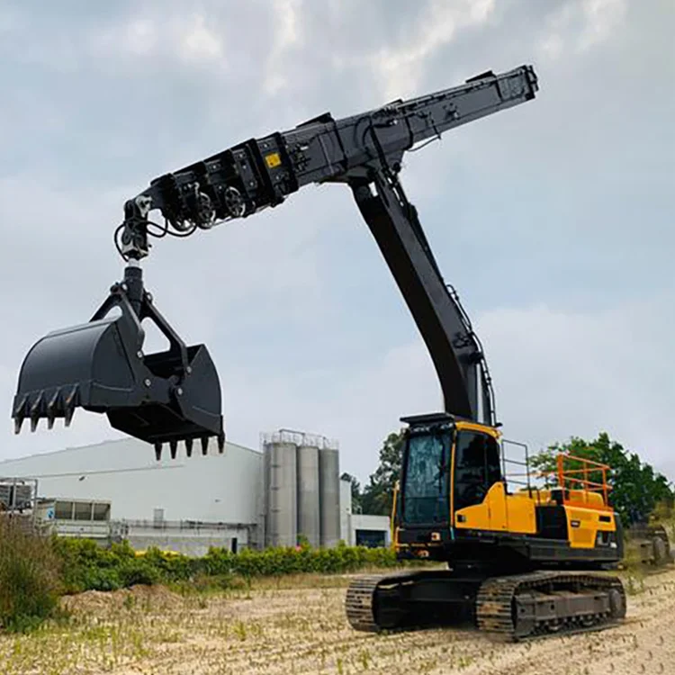 Clamshell grab for hydraulic excavator designed for use on truck mounted cranes hydraulic excavators and material handlers
