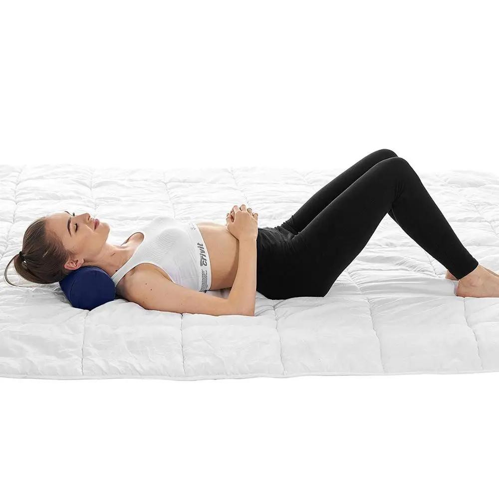 Cervical Roll Cylinder Pillows Lumbar Support Pillow Bolster Pillow for Neck & Back