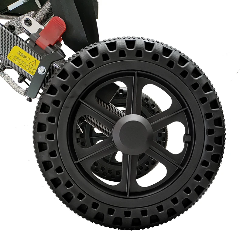 Factory Supply High-Quality Lightweight Manual Folding Steel Wheelchair for The Elderly