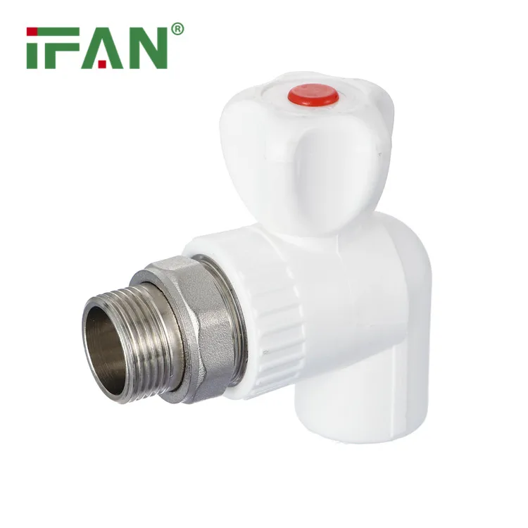 IFAN Professional Supplier PPR Plumbing Fittings High Strength Cold and Hot Water Controller PPR Pipe Radiator Valve