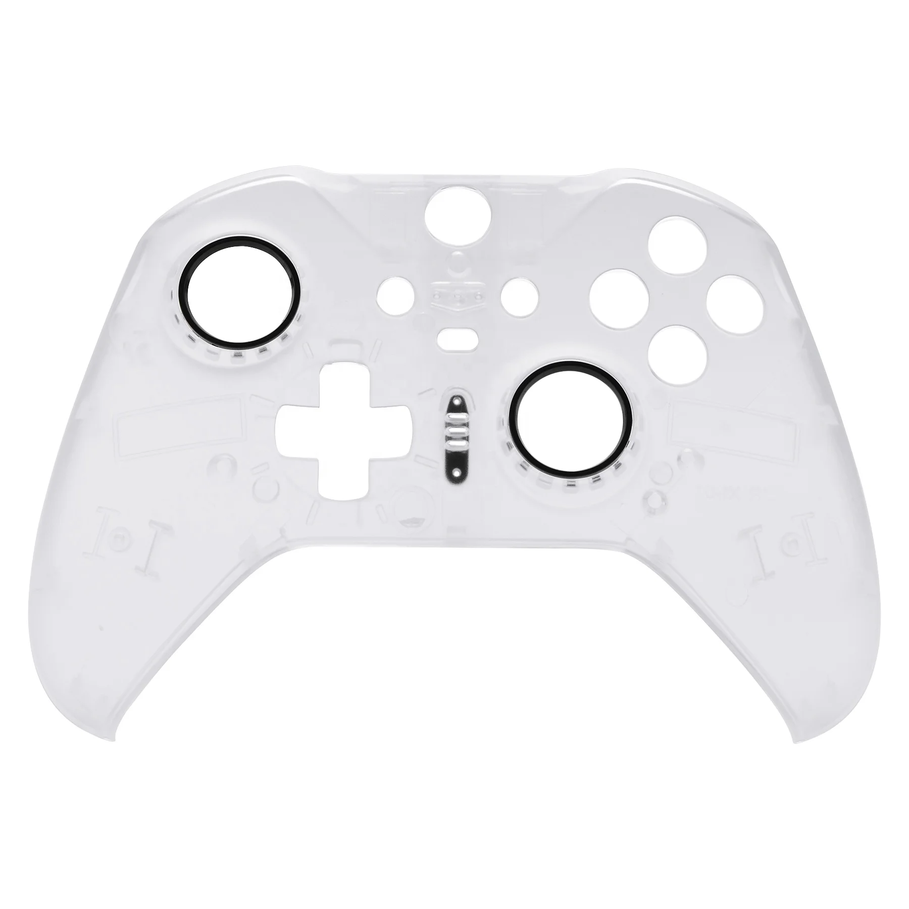 Wholesale Translucent Clear Gamepad Accessories Faceplate Housing Cover Case Shell For Xbox One For Elite Series 2 Controller
