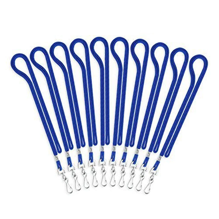 Factory Direct Custom Cord Lanyard ID Card Rope Lanyard