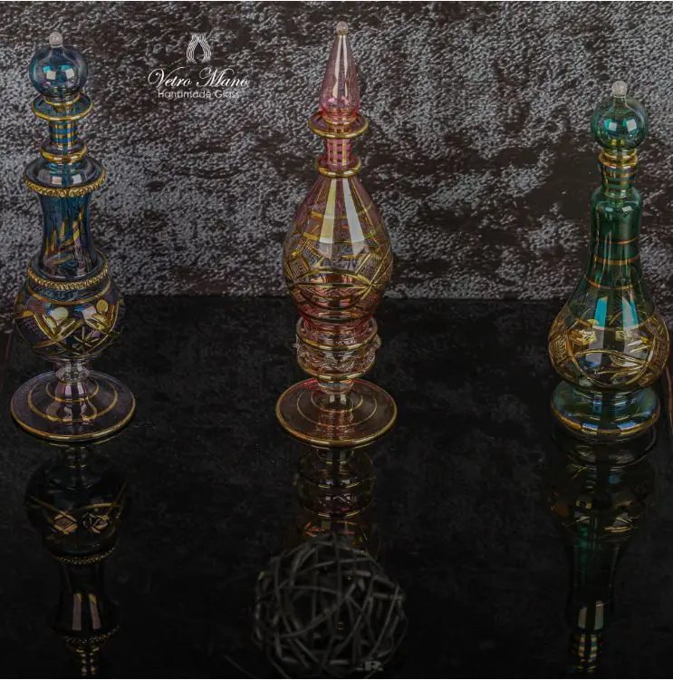 
Decorative Luxury Attar Glass Perfume Bottle 