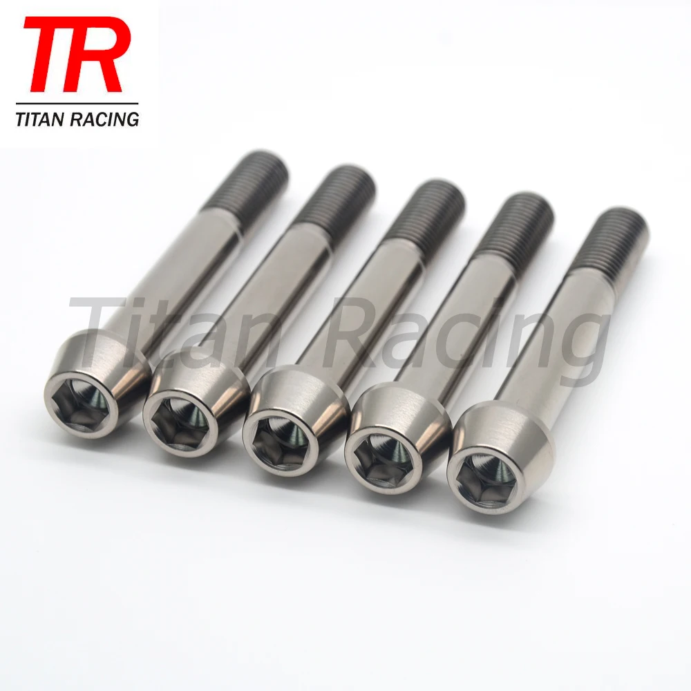 DIN912 taper M5 M6 M8 M10 gr5 titanium tapered head allen bolt for motor
