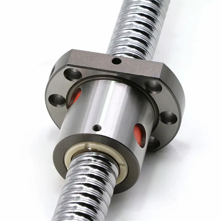 25mm Diameter 5mm Lead 1000mm Length SFU2505 Linear Actuator Ball Screw and Single Nut for CNC Kit