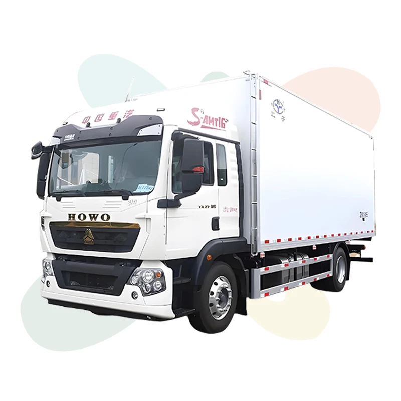 Hot Selling Used 4X2 Howo Refrigerated Truck Diesel 5Ton 7Ton 10Ton Thermo King Refrigerator Truck Left/Right Hand Drive