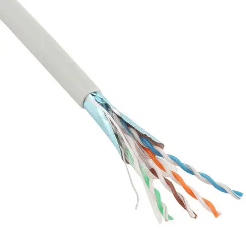 Cat5e кабель FTP голый медный быстрая скорость сетевой кабель из чистой меди Ethernet Lan кабель