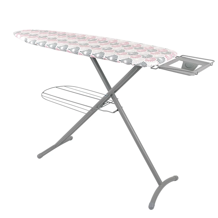 Hotel Supplies Professional Mesh Folding Ironing Board Space Saving Steel Top Ironing Board