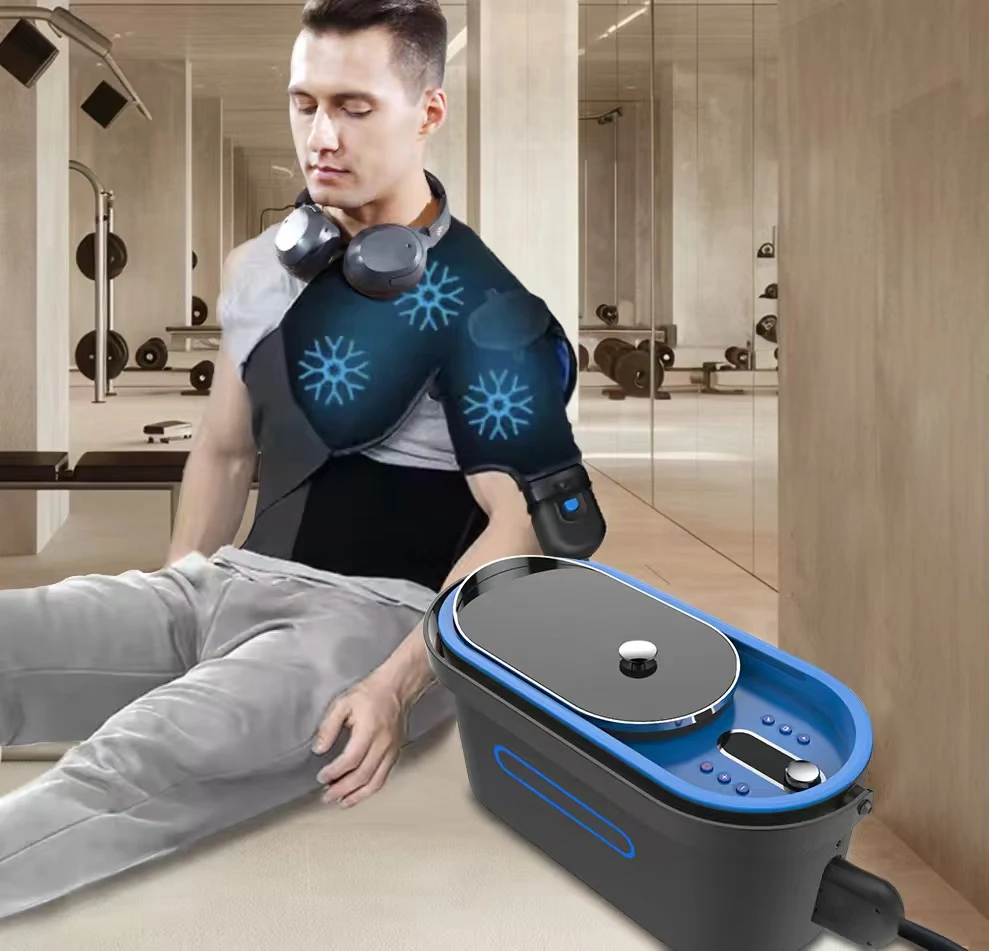 Cryotherapy Unit for Knee Muscle Recovery and Inflammation Therapeutic Ice Machine for Peripheral Neuropathy