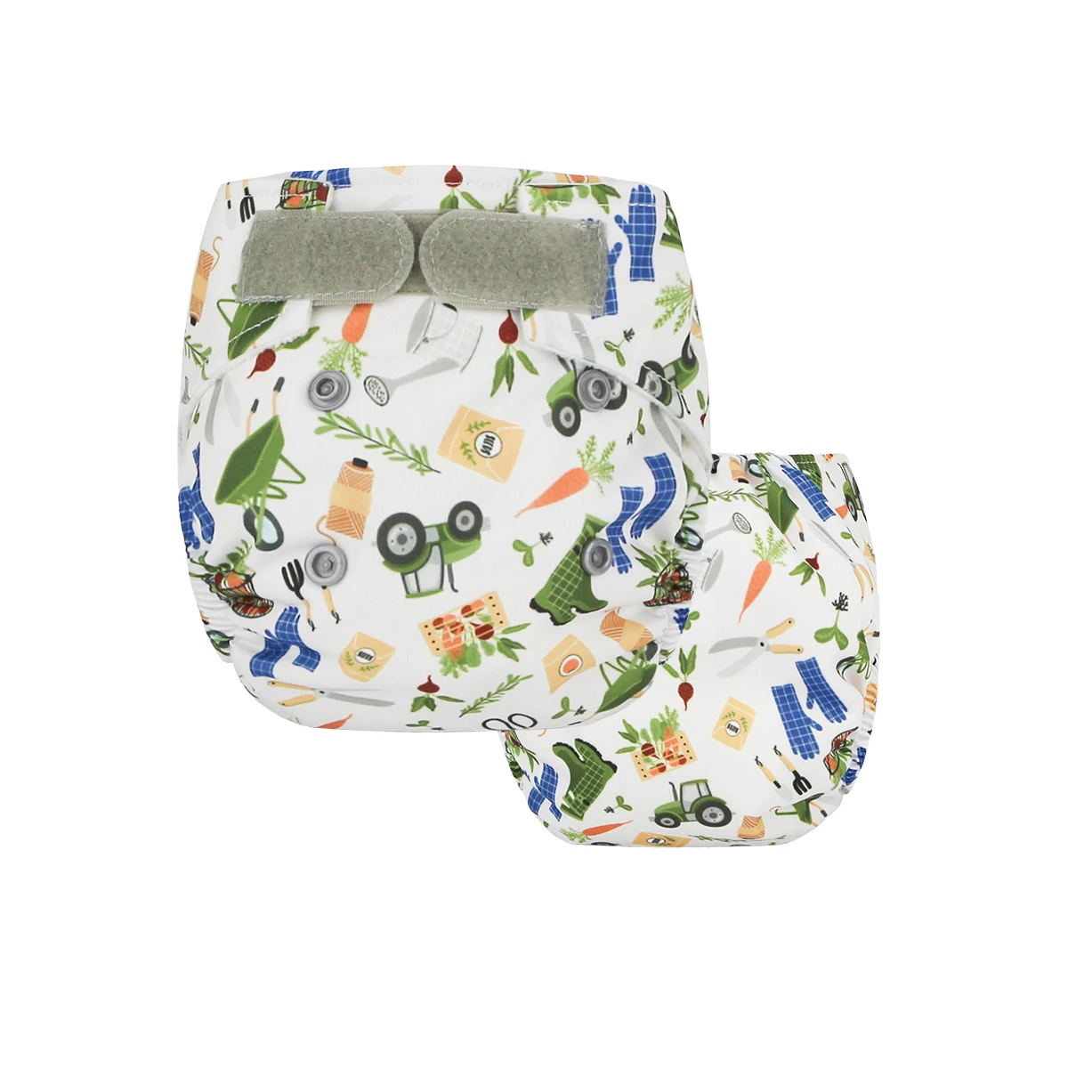 2024 New Arrival High Quality 0-6 Months Reusable Baby Washable Cloth Diaper Nappies Soft Newborn AIO Cloth Diapers For Baby