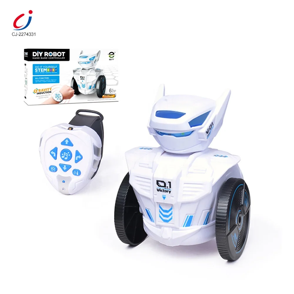 Chengji 2 wheel robot creative kids controller remote control intelligent sensing rc car robotic smart watch robot cars