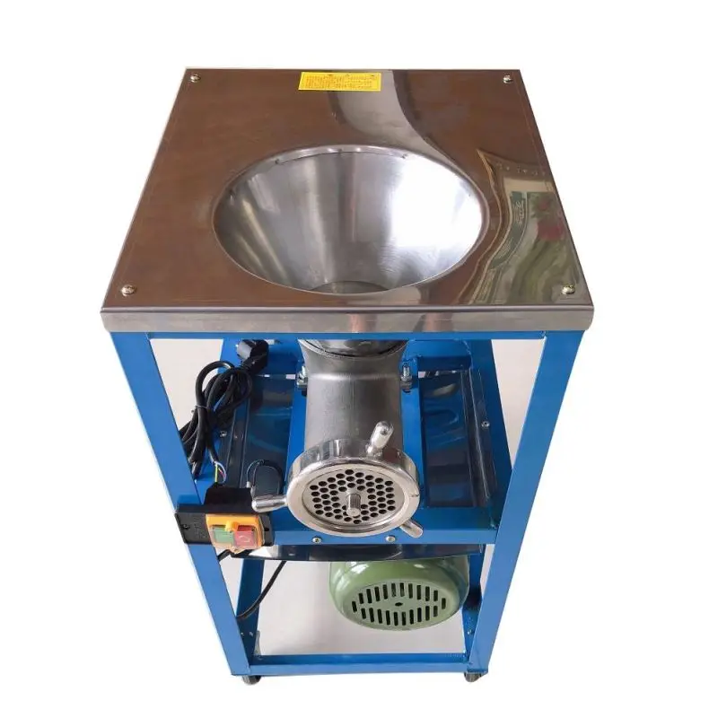 32 Commercial Stainless Steel Meat Grinder Chicken Bone Fish Bone Grinder Machine Pork Beef Grinding Machine