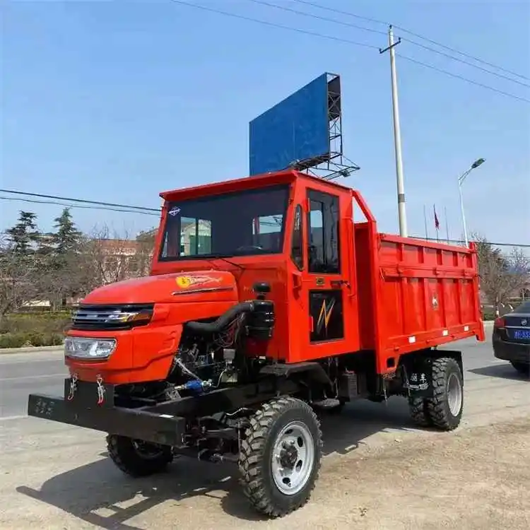 New China Manufacturer Heavy-Duty Four-Wheel Agricultural Carrier With Diesel Engine