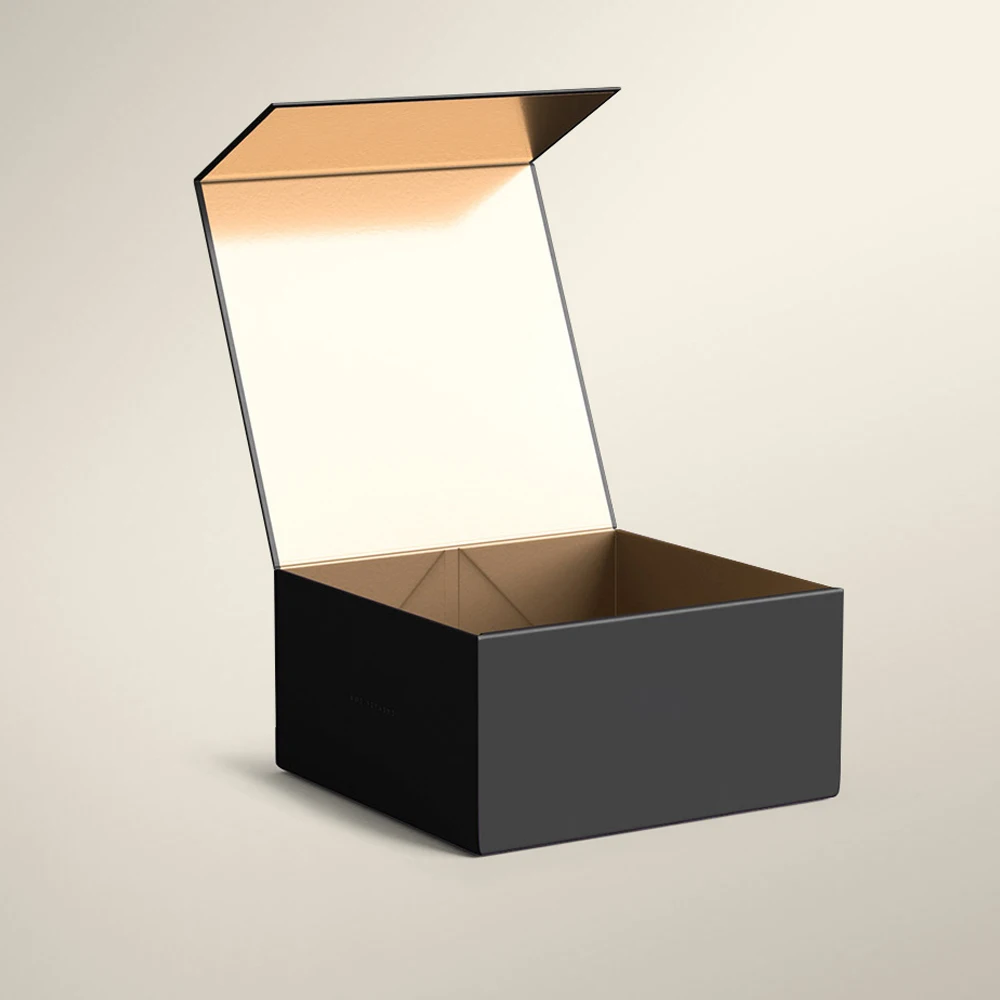 Custom Luxury Paper Magnet Foldable Folding Magnetic Gift Box Garment Apparel Clothing Gift Packaging Box