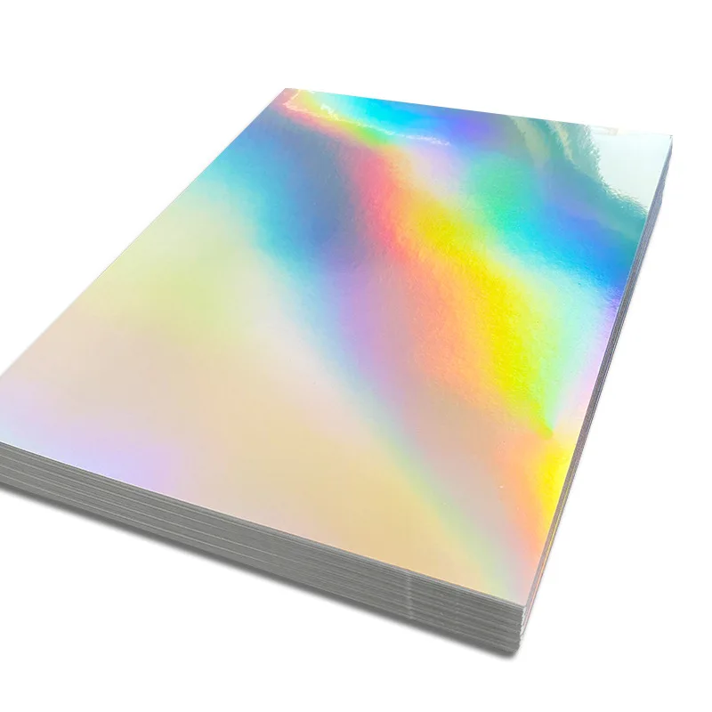 Best Selling Bopp Sticker Holographic Film Cold Lamination Film A4 or in Roll Manufacture Price