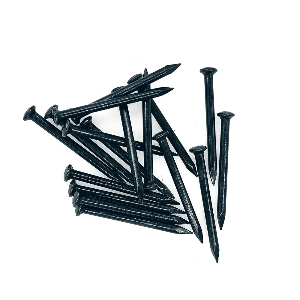 Factory price high standard 1' 2' 3' black steel concrete nails for construction concrete