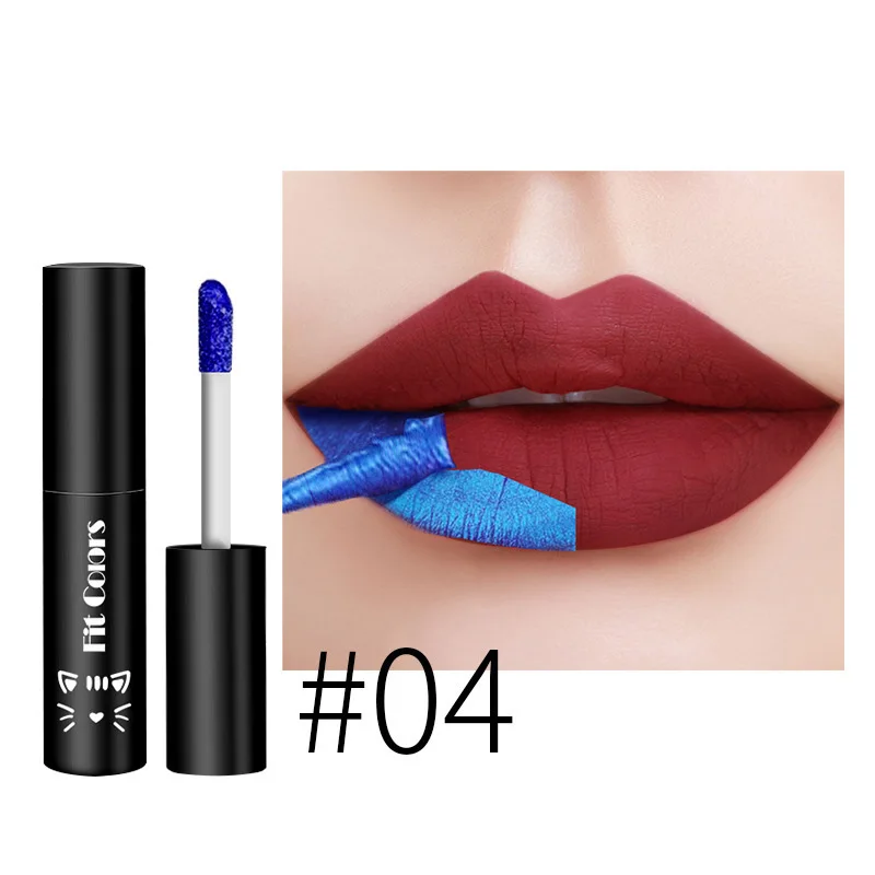 5 Colors Peel Off Lipstick Magic Matte Sexy Red Make up Long-lasting Lip Gloss beauty women Lipstick