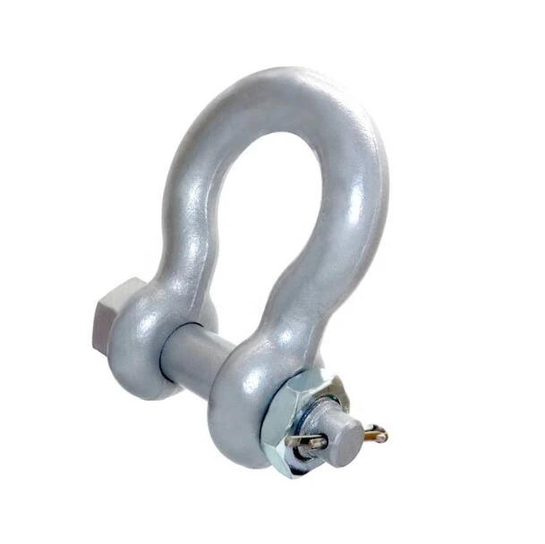 Hot Selling Rigging Hardware G2130 Us Type Bow Type Shackle Bolt Safety Anchor Shackle