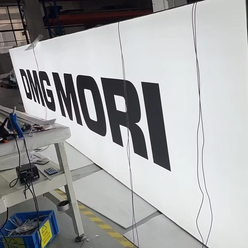 custom advertising light boxes restaurant cafe Indoor Wall Lightbox Signboard Display Fabric Fronted LED Light box