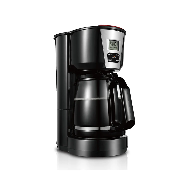 Homezest CM-330 cone style permanent filter glass drip coffee maker drip coffee machine