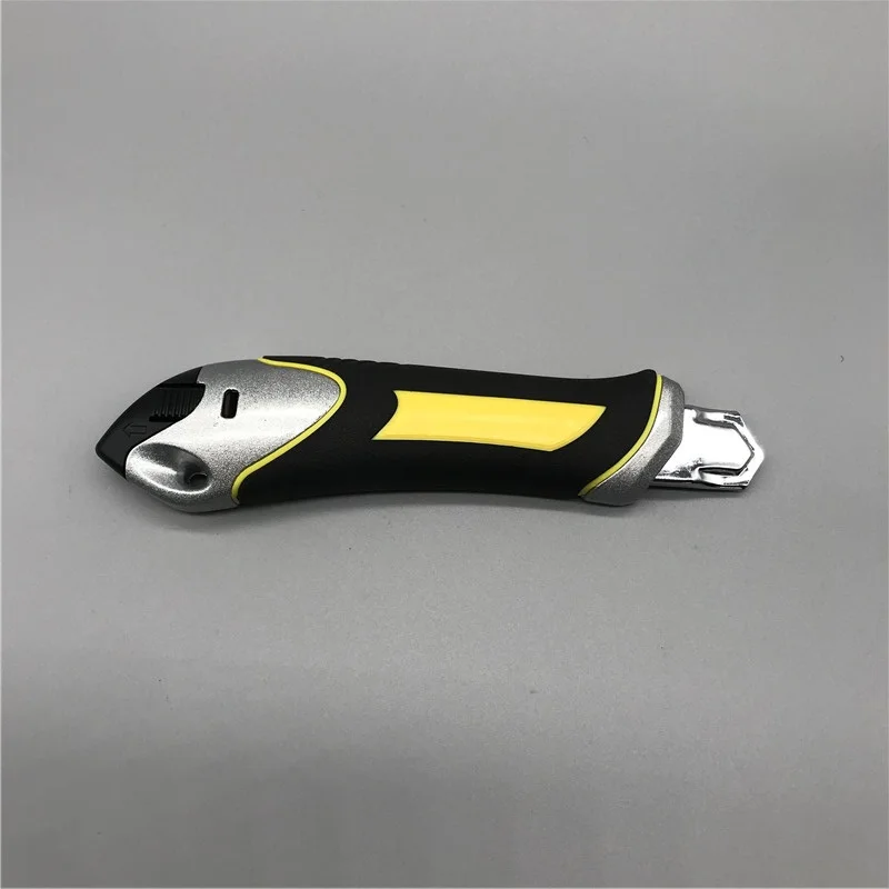 Walmart hot sales Zinc box cutter sliding blade utility safe snap off blade knife