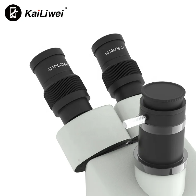 Kailiwei Large Platform Trinocular Stereo Microscope Mobile Phone Repair Industrial inspection Microscope