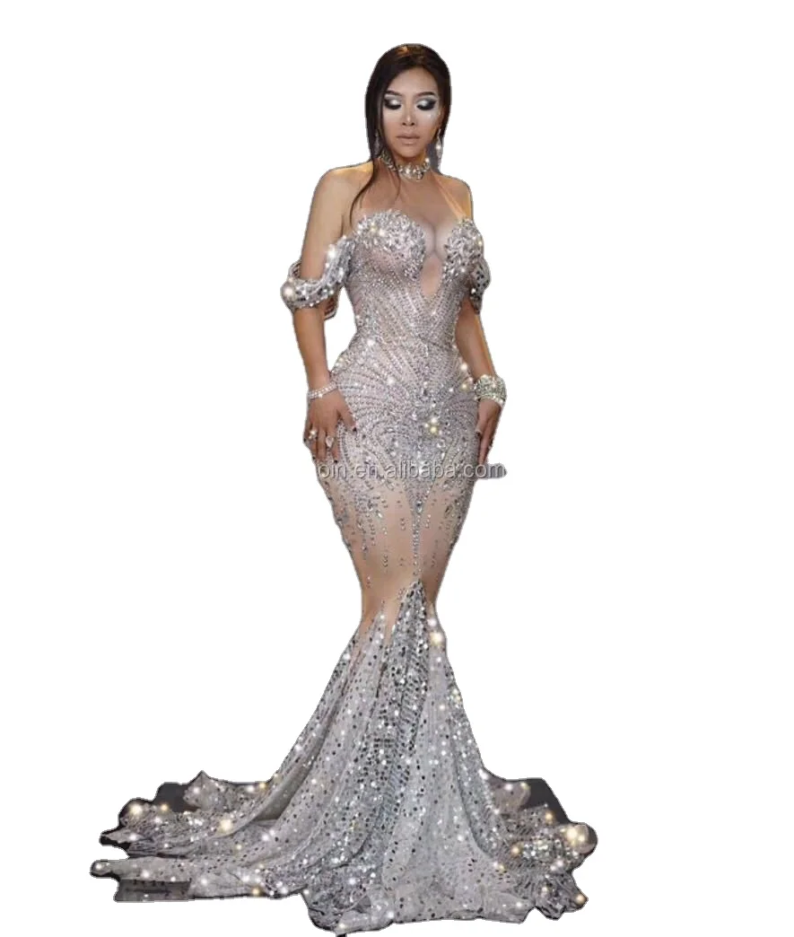 Мигающий Блестки горный хрусталь белого цвета с бахромой платье для женщин в виде буквы s для выпускного вечера, для дня рождения, праздника, наряд бар вечернее женское свадебное платье принцессы Софии